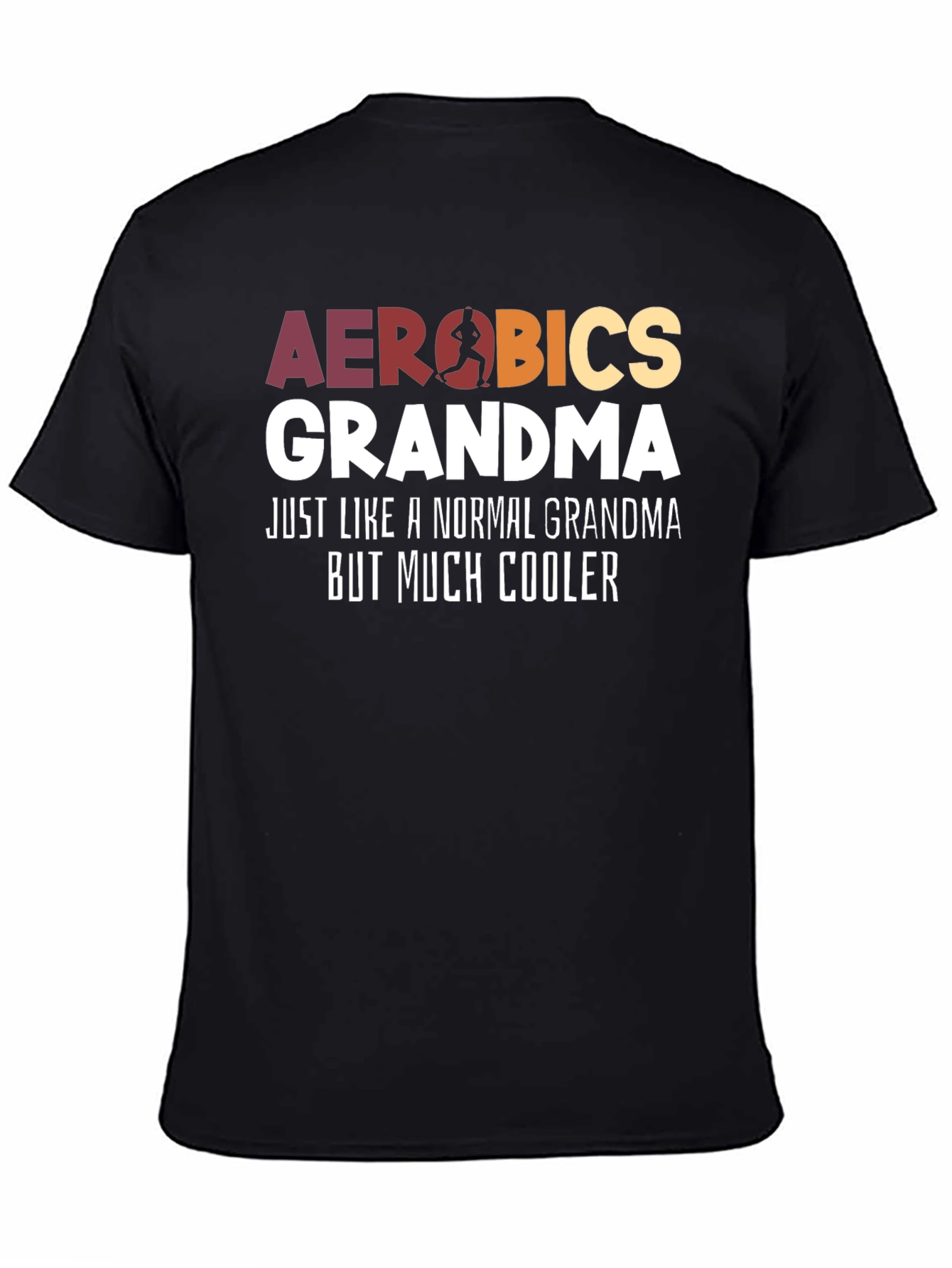 Aerobics Grandma T-Shirt - Cool Grandma Tee