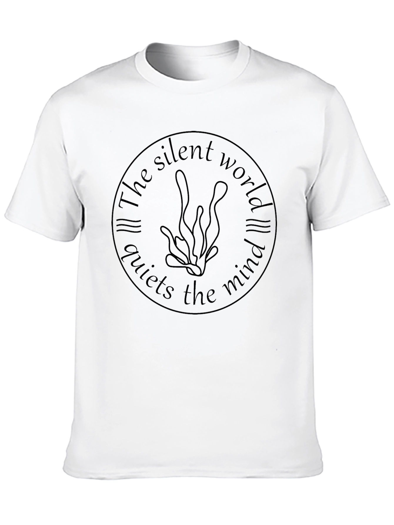 Silent World T-Shirt - Meditative Mind Apparel