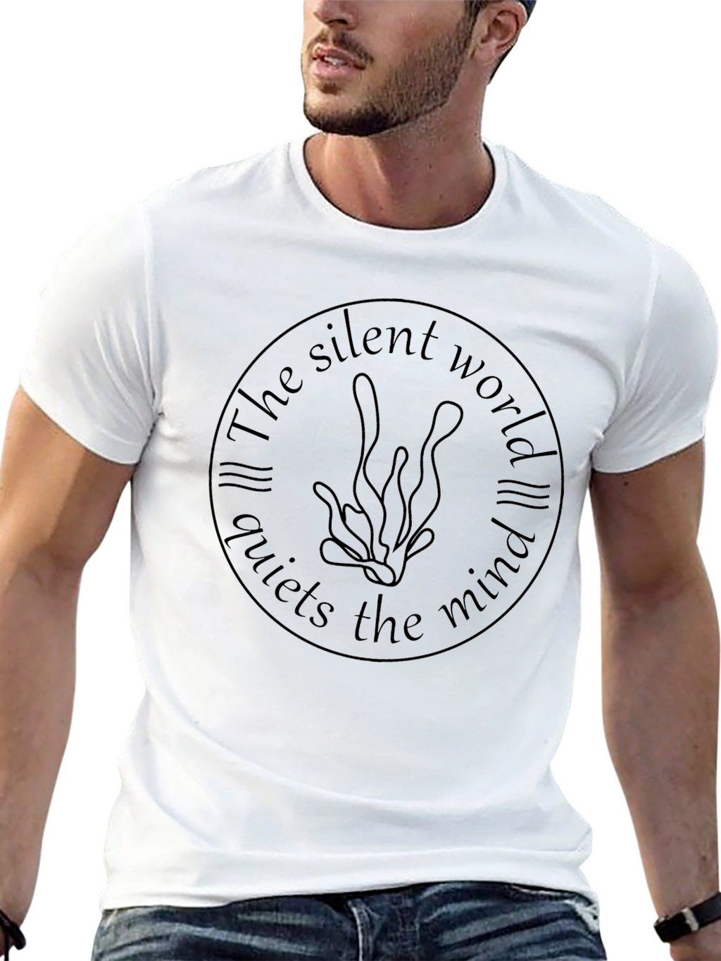Silent World T-Shirt - Meditative Mind Apparel
