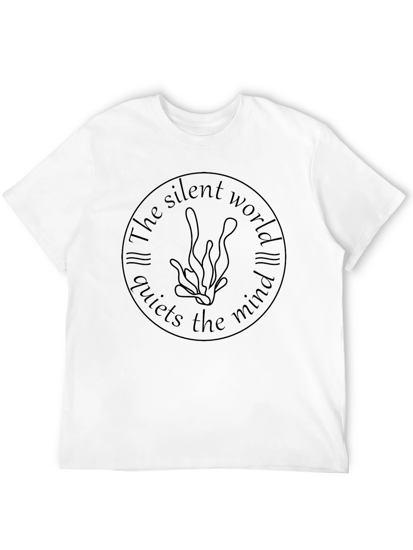 Silent World T-Shirt - Meditative Mind Apparel