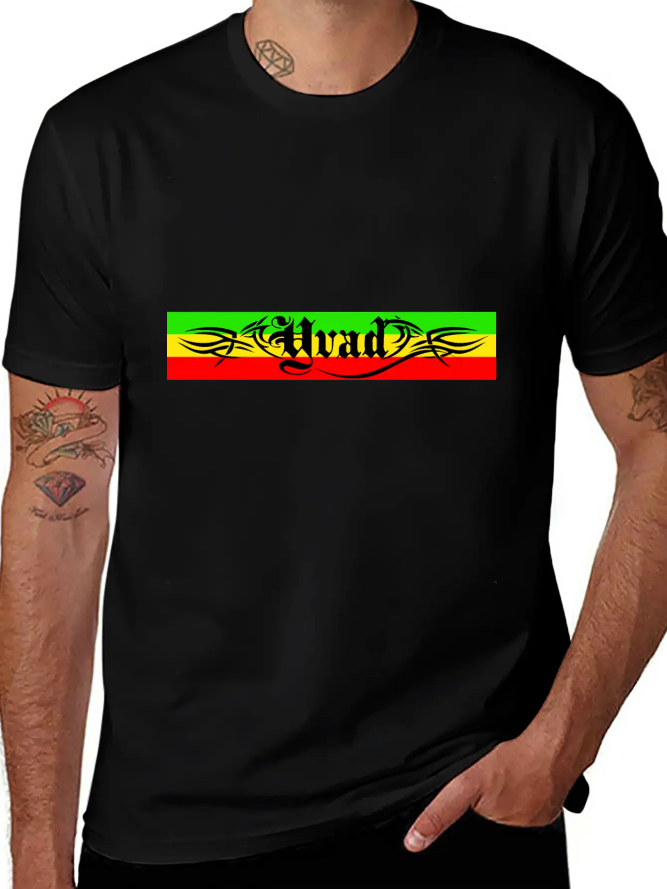 Yvad Rastafari Unisex Casual T-Shirt – Clean Design For Daily Comfort