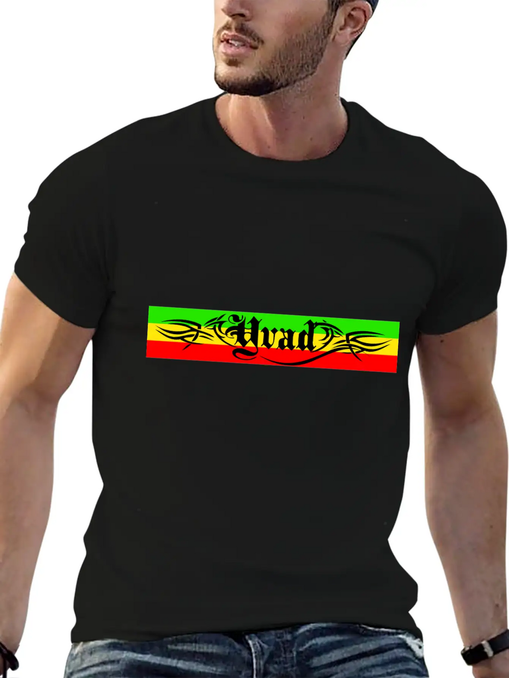 Yvad Rastafari Unisex Casual T-Shirt – Clean Design For Daily Comfort