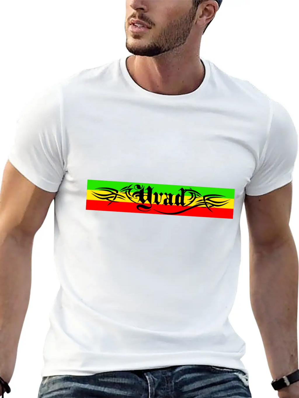 Yvad Rastafari Unisex Casual T-Shirt – Clean Design For Daily Comfort