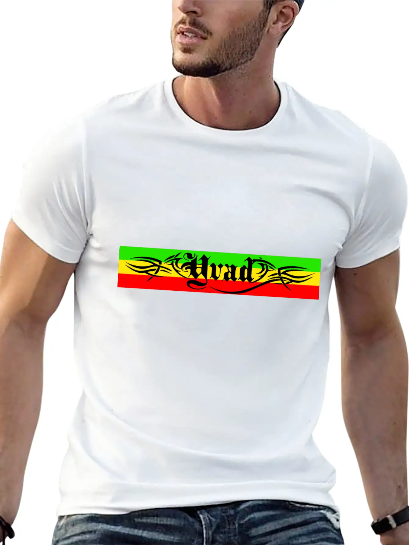 Yvad Rastafari Unisex Casual T-Shirt – Clean Design For Daily Comfort