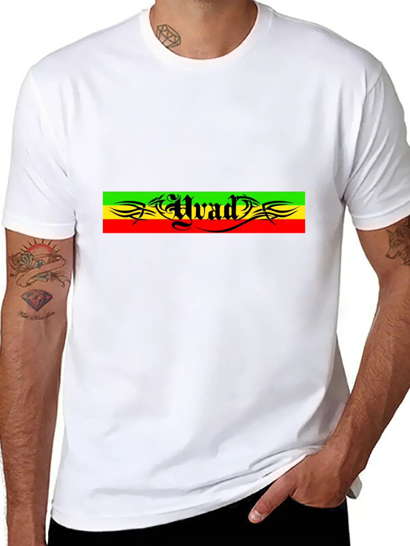 Yvad Rastafari Unisex Casual T-Shirt – Clean Design For Daily Comfort