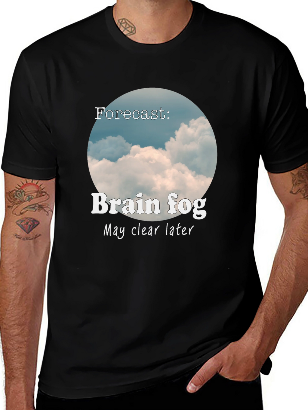 Brain Fog Forecast T-Shirt