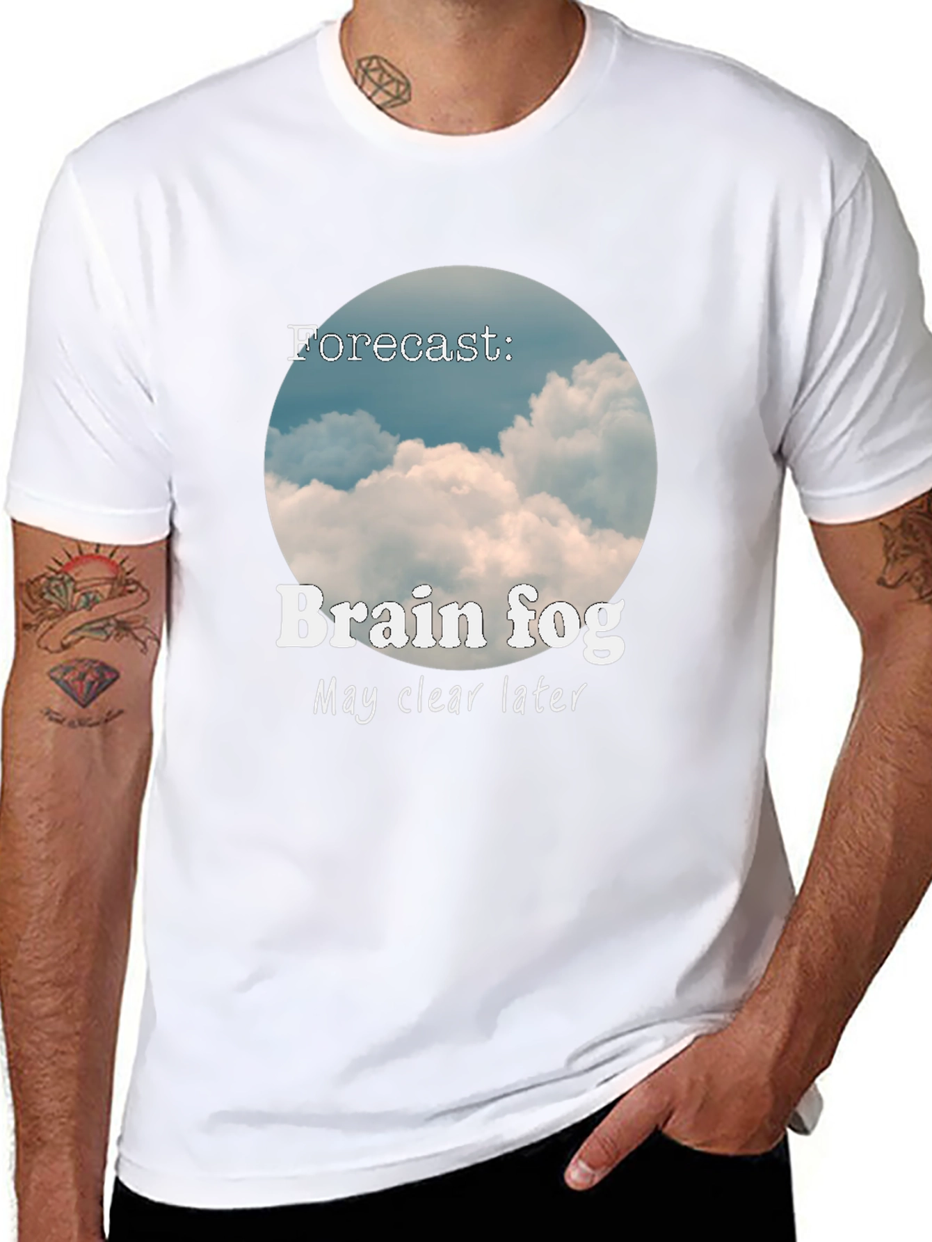 Brain Fog Forecast T-Shirt