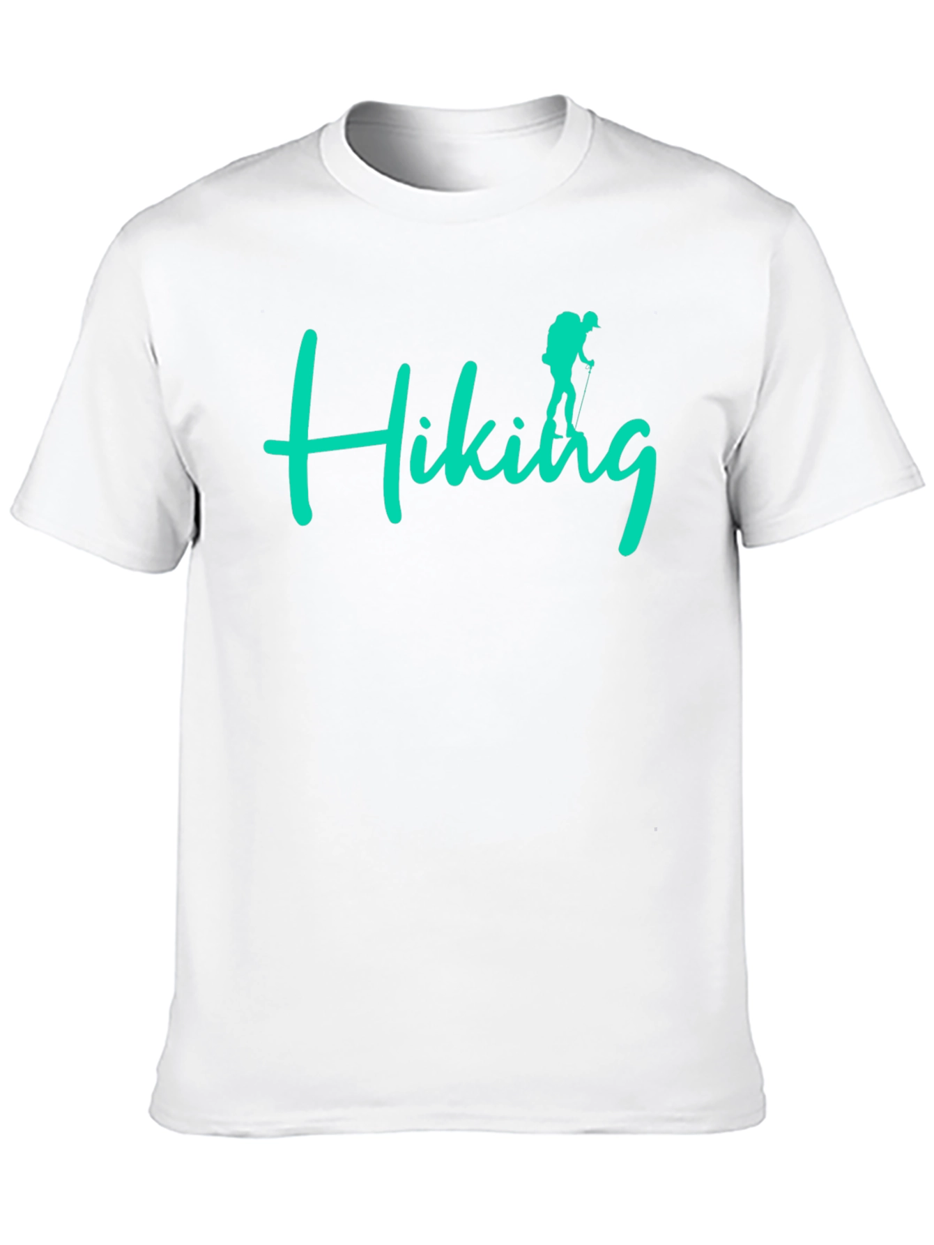 Hiking Adventure Tee - Black Crew Neck