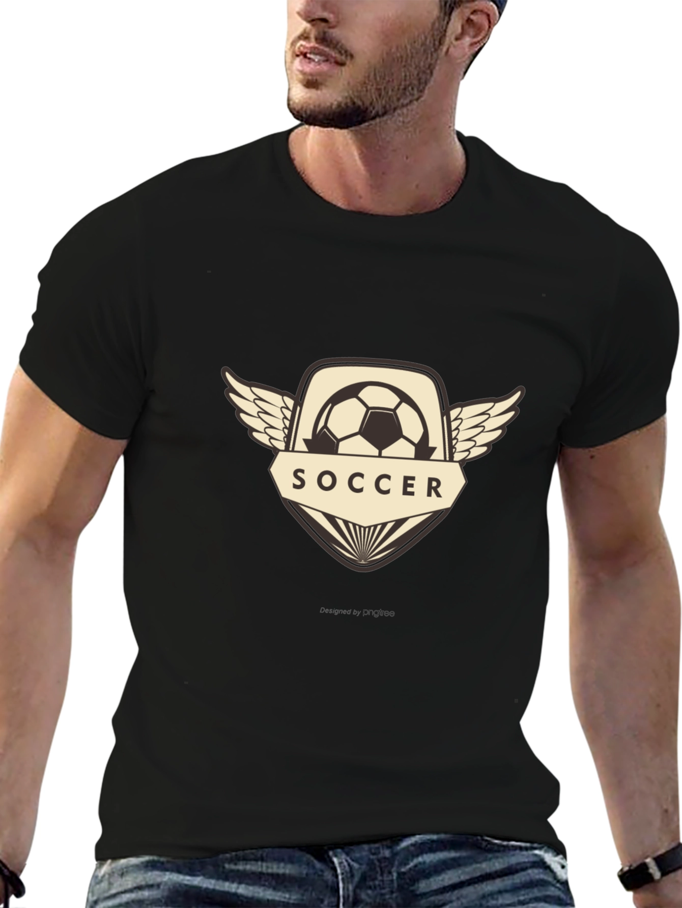 Soccer Graphic T-Shirt - Stylish Sportswear