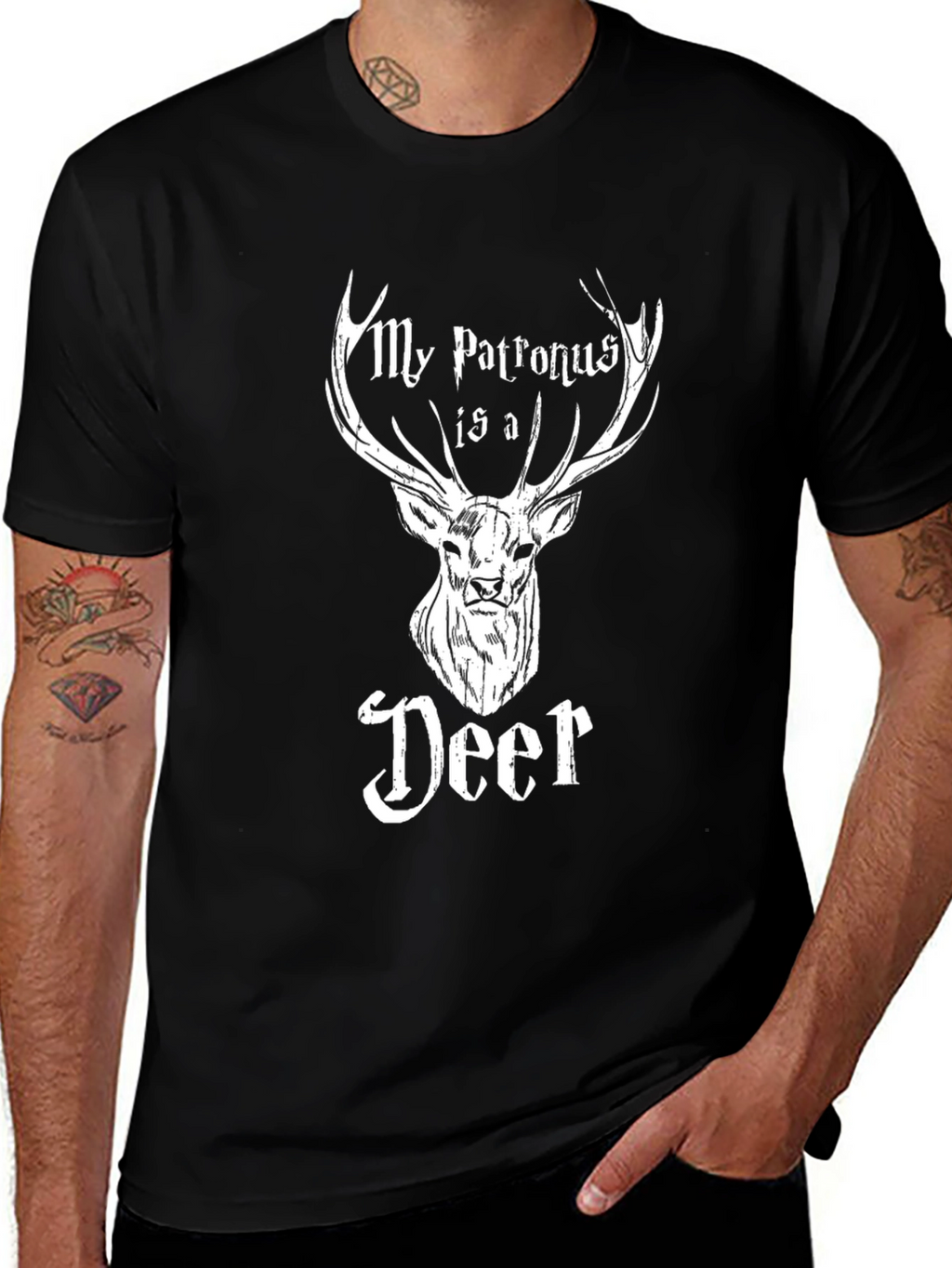 My Patronus Is A Deer Graphic Tee