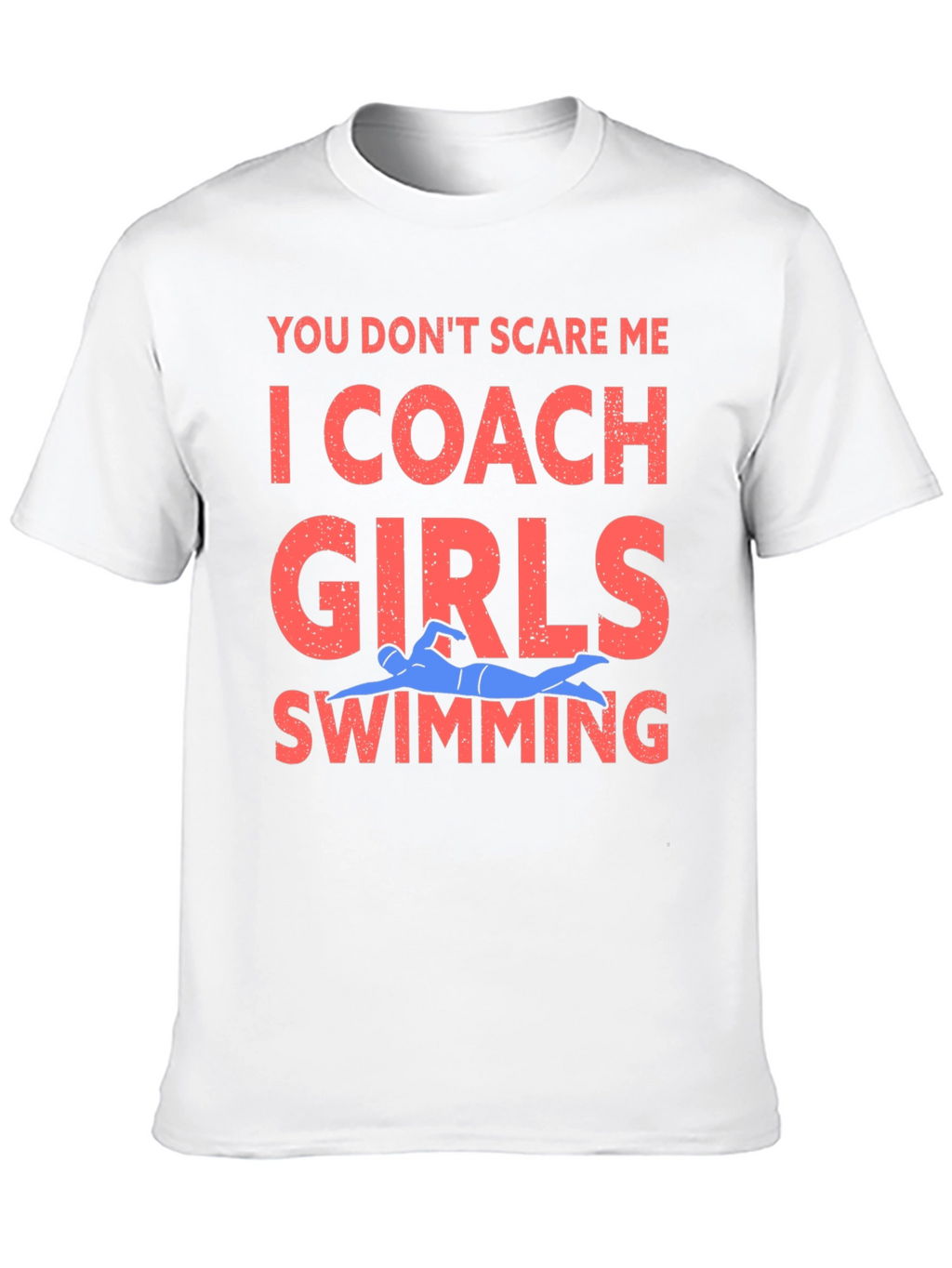 Coach Girls Swimming Graphic Tee