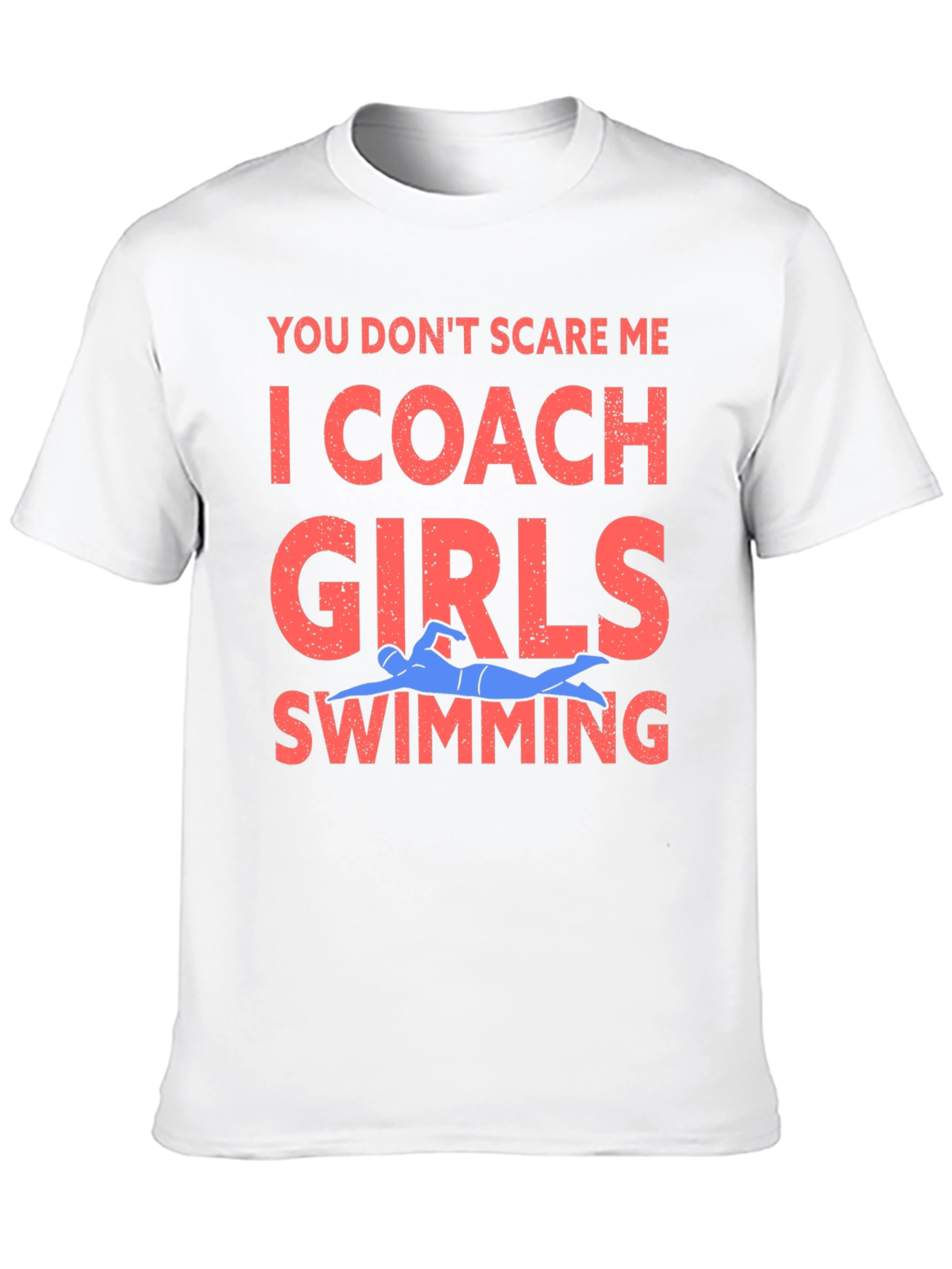 Coach Girls Swimming Graphic Tee