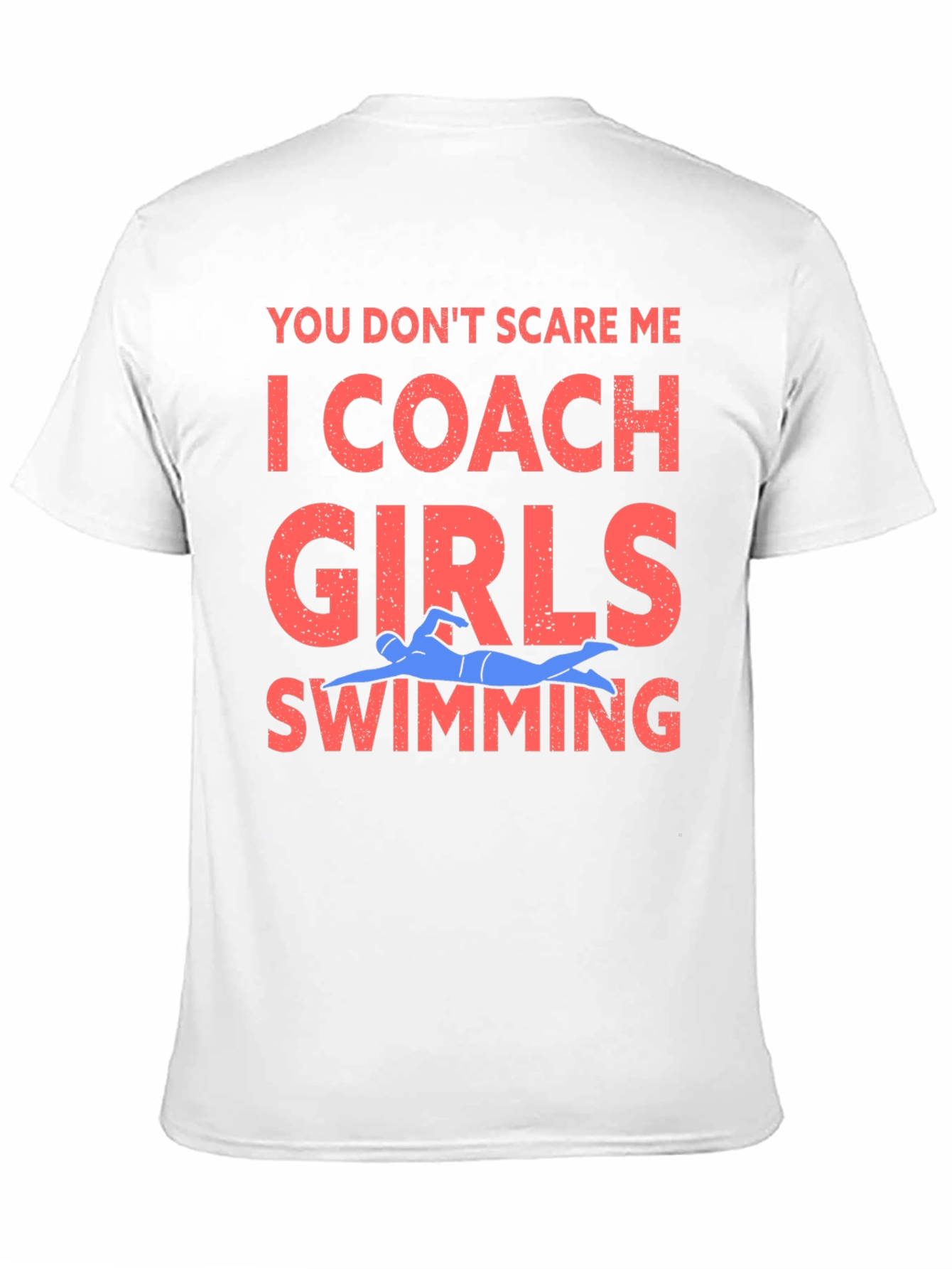 Coach Girls Swimming Graphic Tee