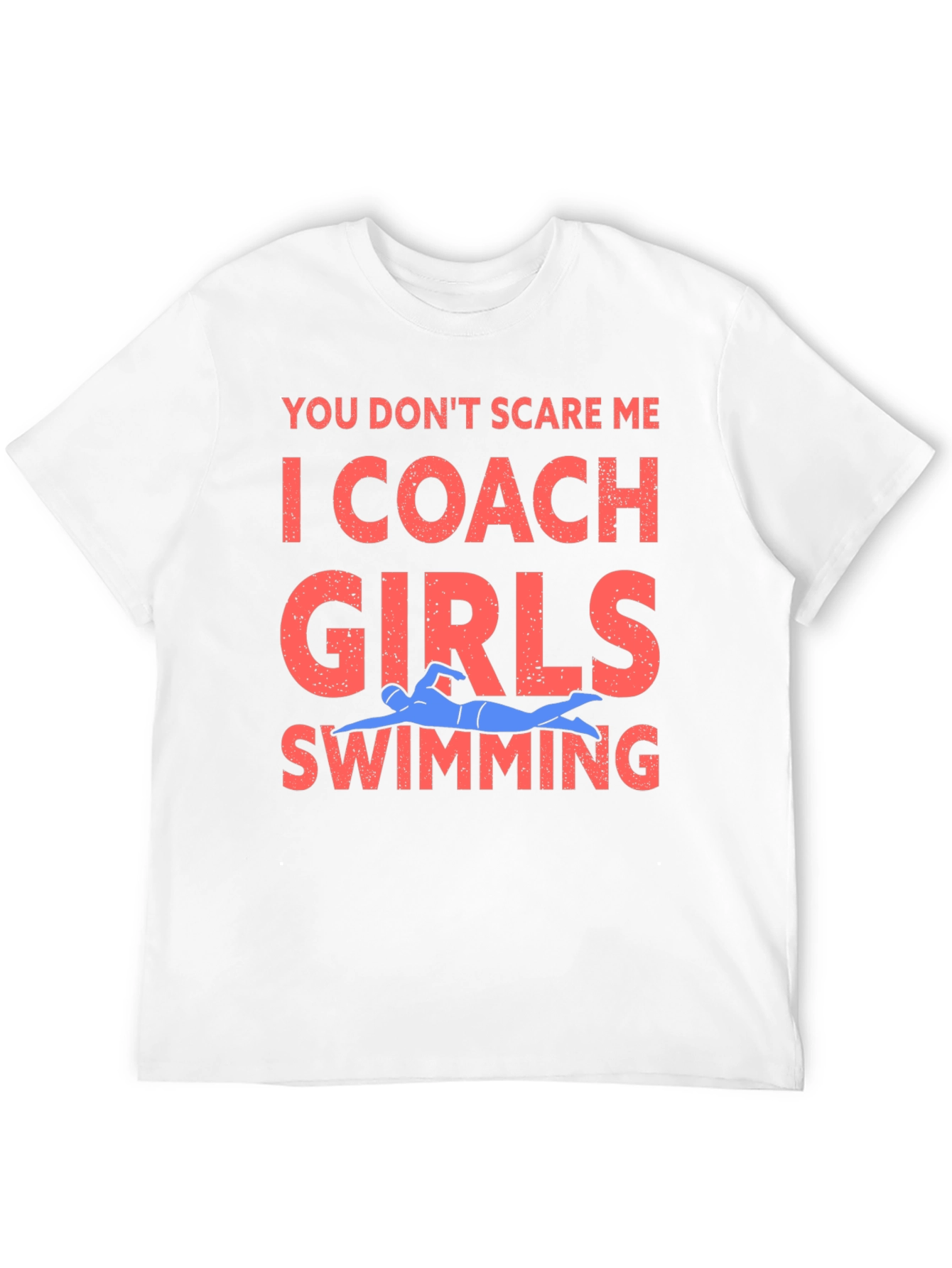 Coach Girls Swimming Graphic Tee