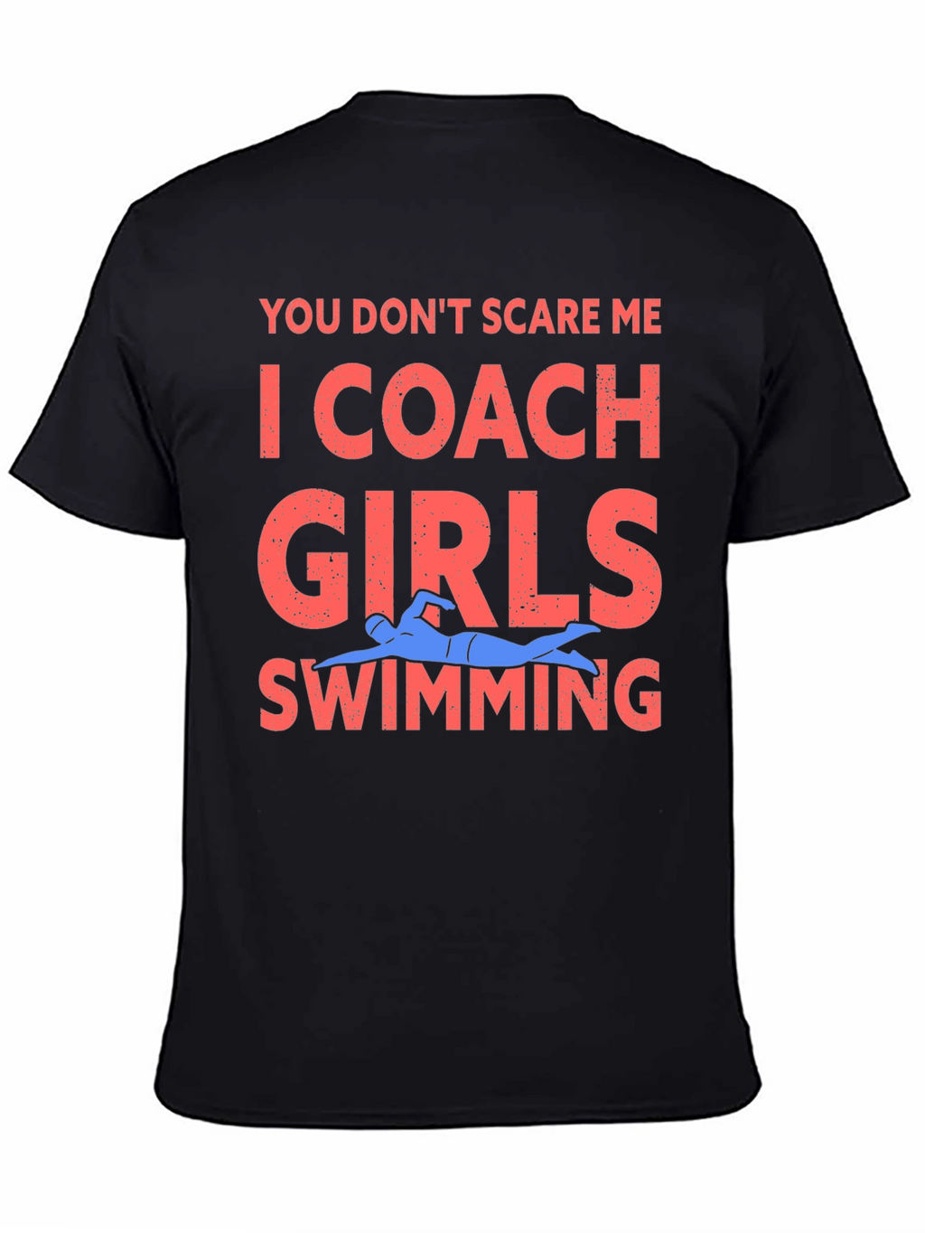 Coach Girls Swimming Graphic Tee