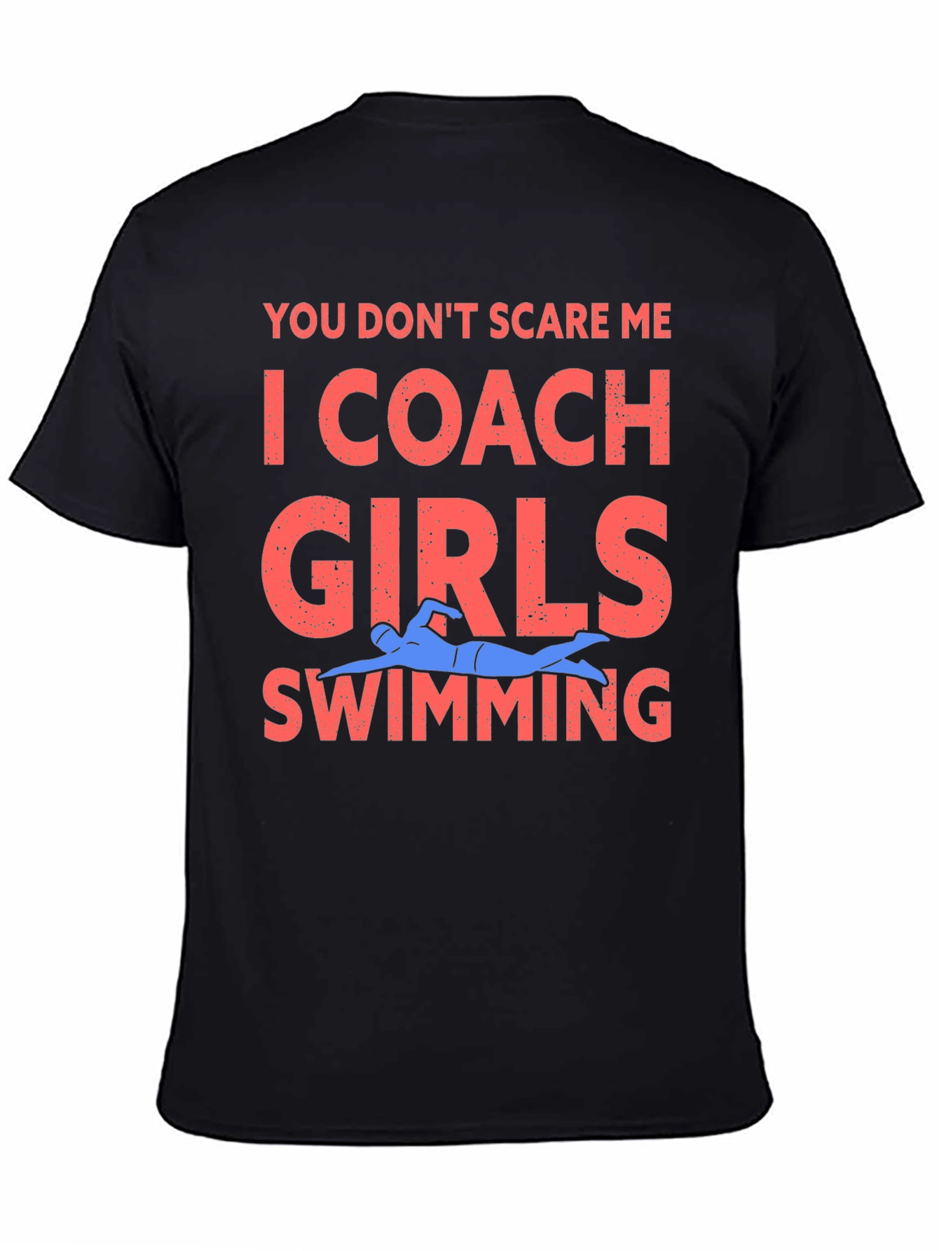 Coach Girls Swimming Graphic Tee