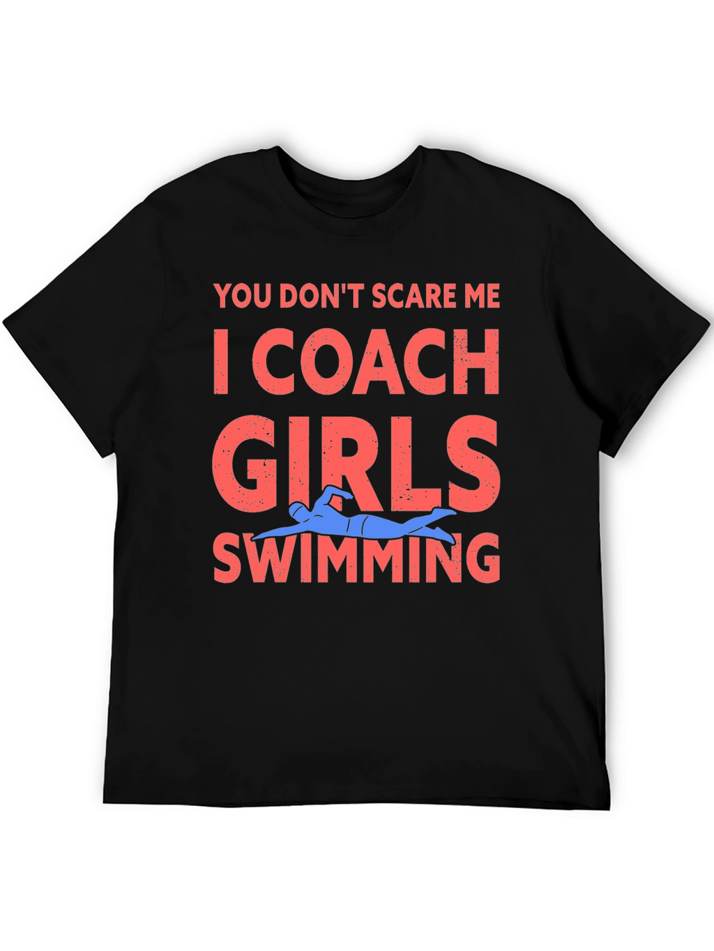 Coach Girls Swimming Graphic Tee