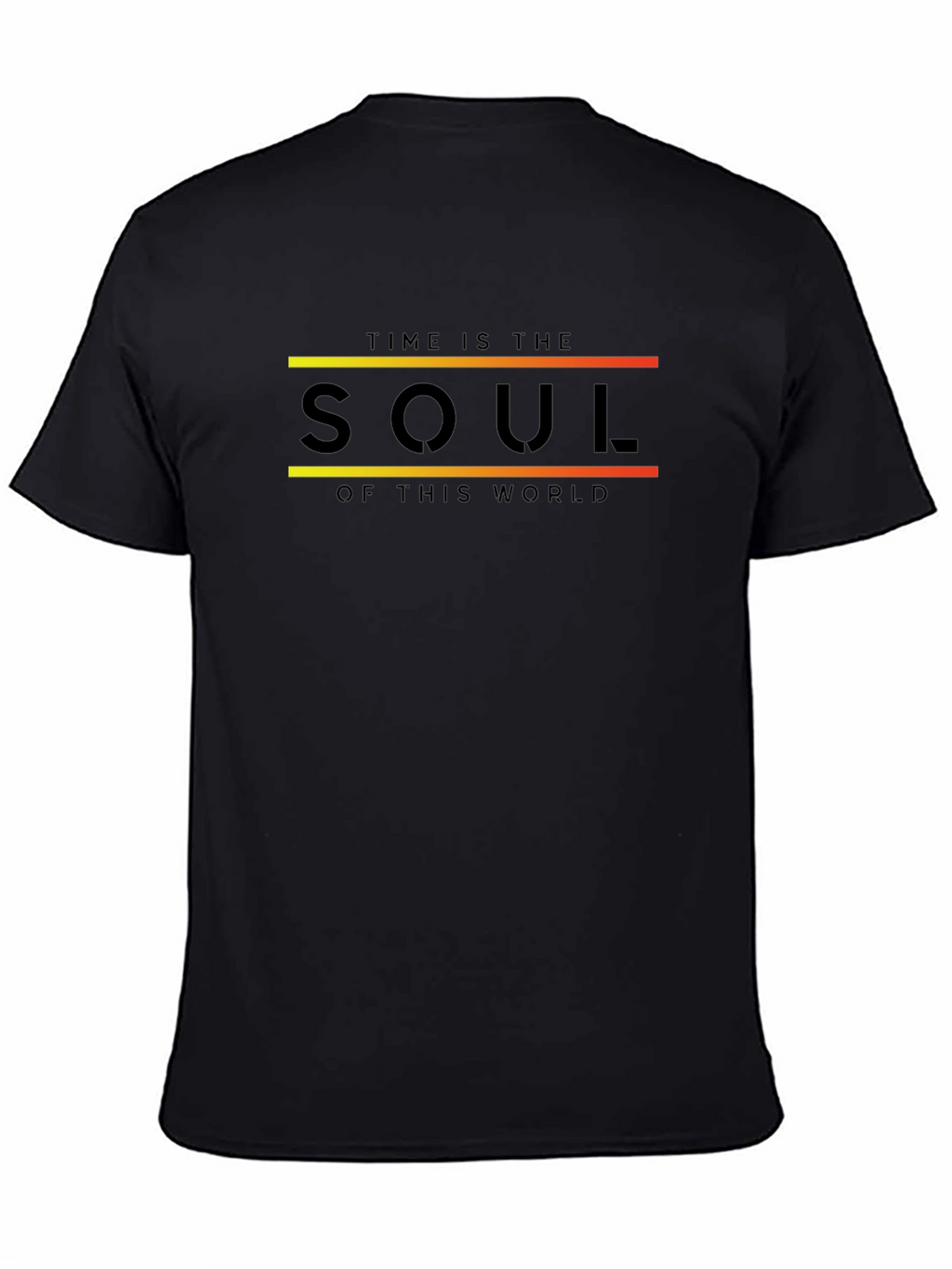 Time is the Soul Graphic Tee - Black
