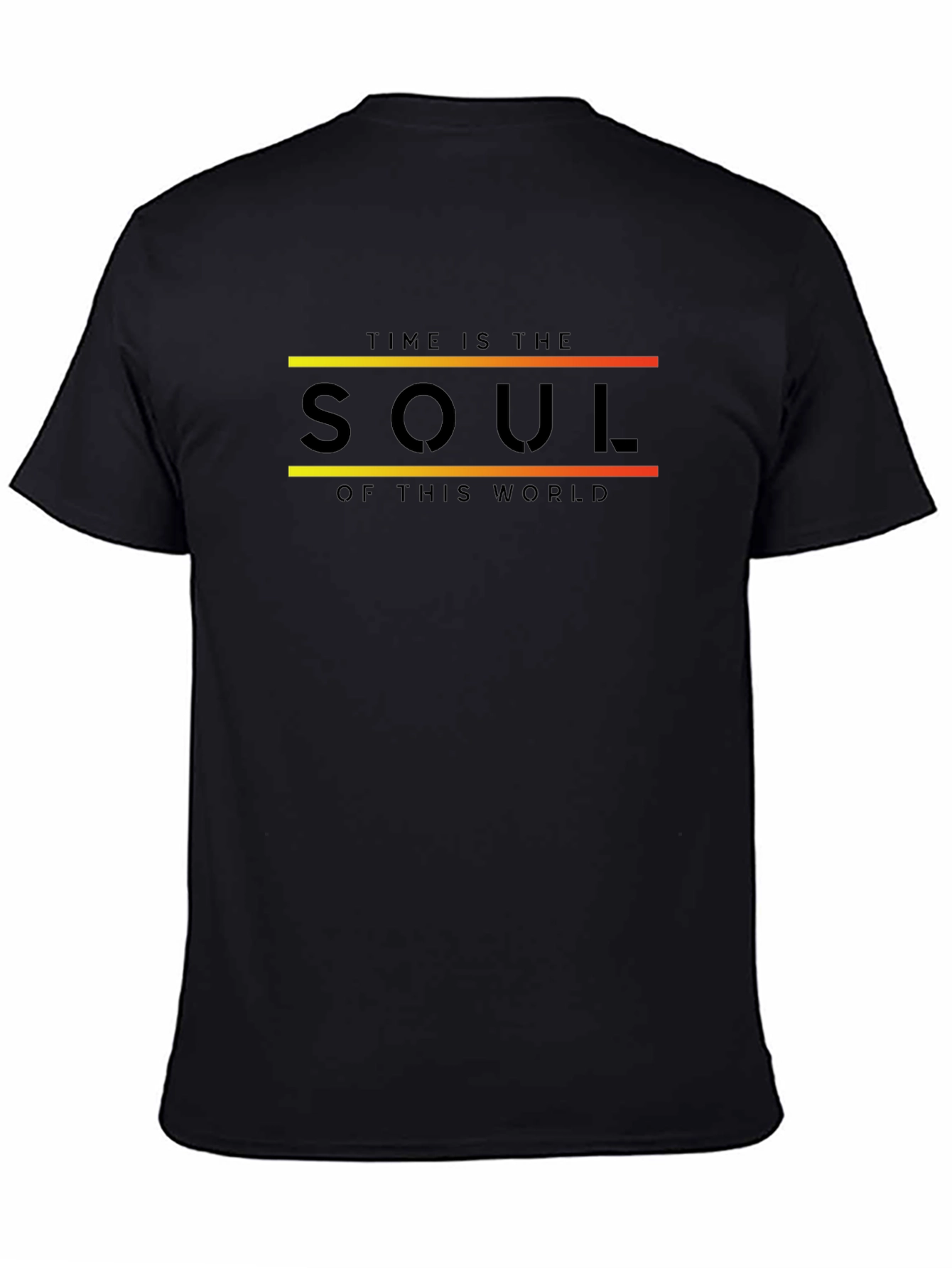 Time is the Soul Graphic Tee - Black