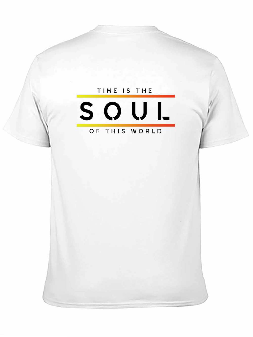 Time is the Soul Graphic Tee - Black