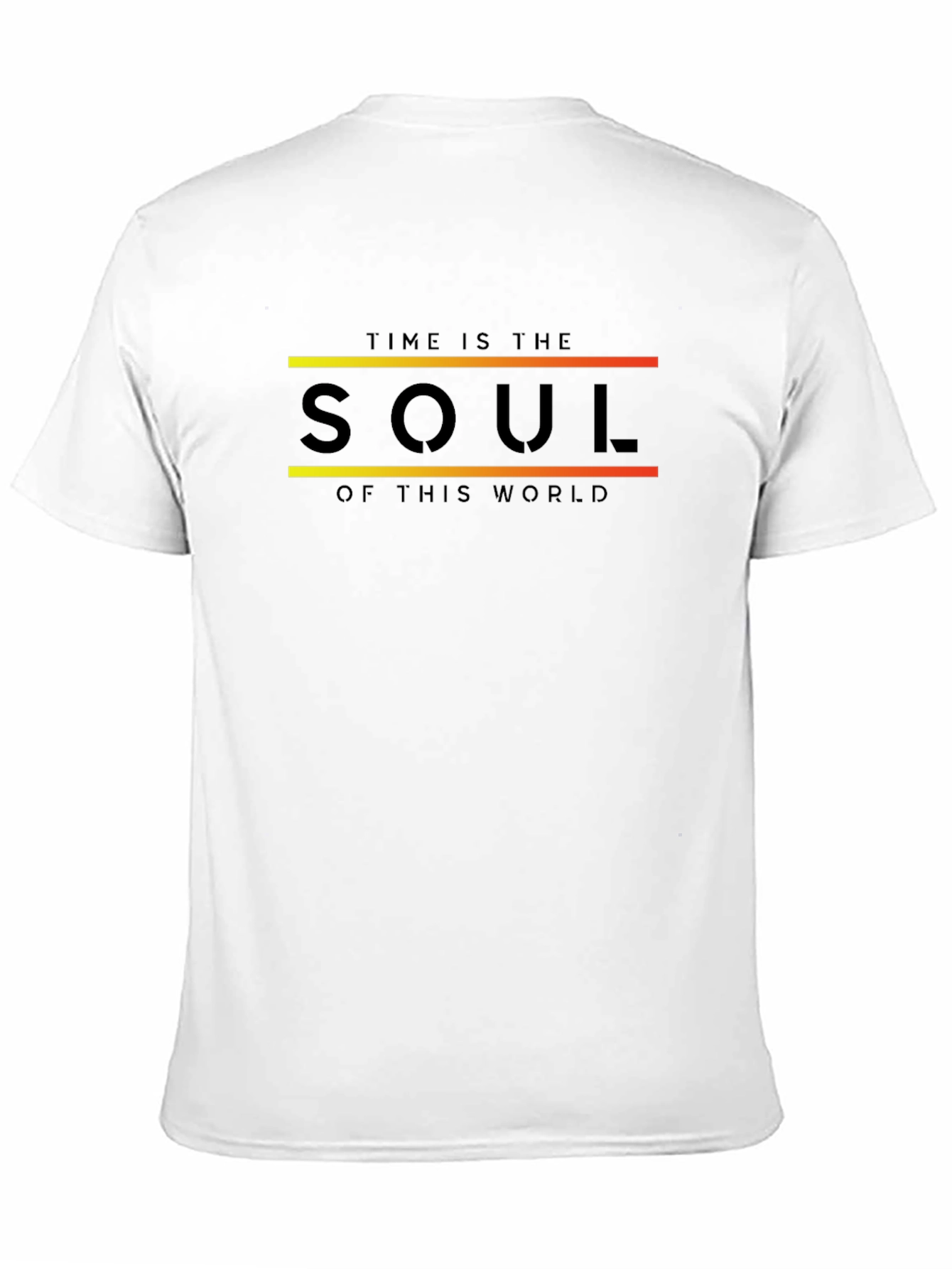 Time is the Soul Graphic Tee - Black