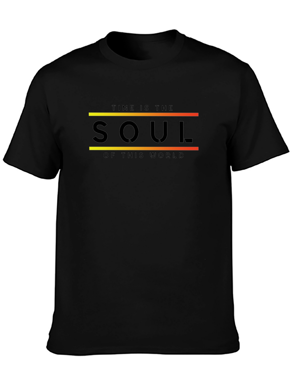 Time is the Soul Graphic Tee - Black
