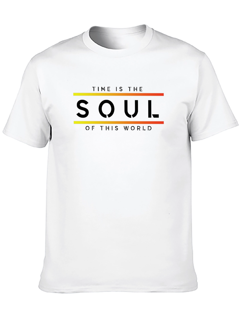 Time is the Soul Graphic Tee - Black