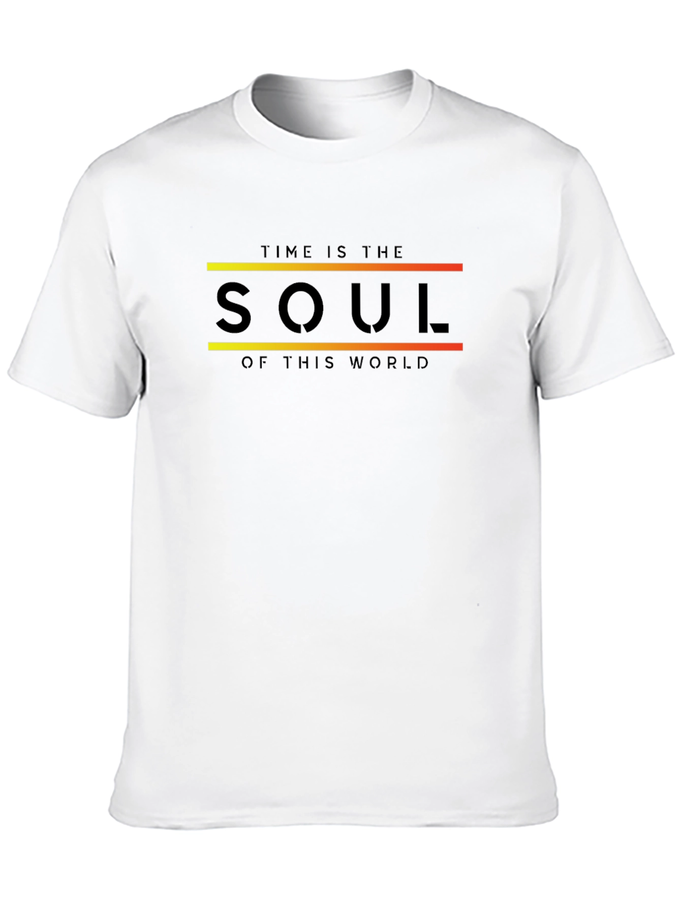Time is the Soul Graphic Tee - Black