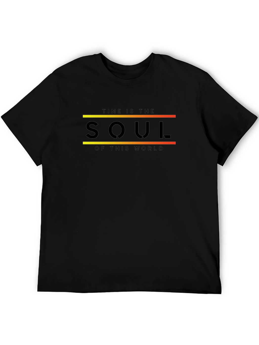Time is the Soul Graphic Tee - Black