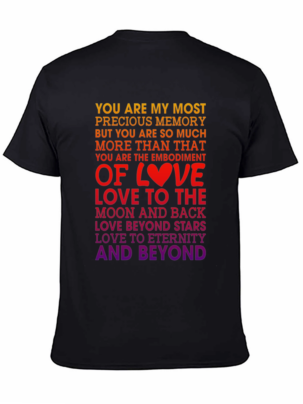 Love Embodiment Graphic Tee - Heart Design