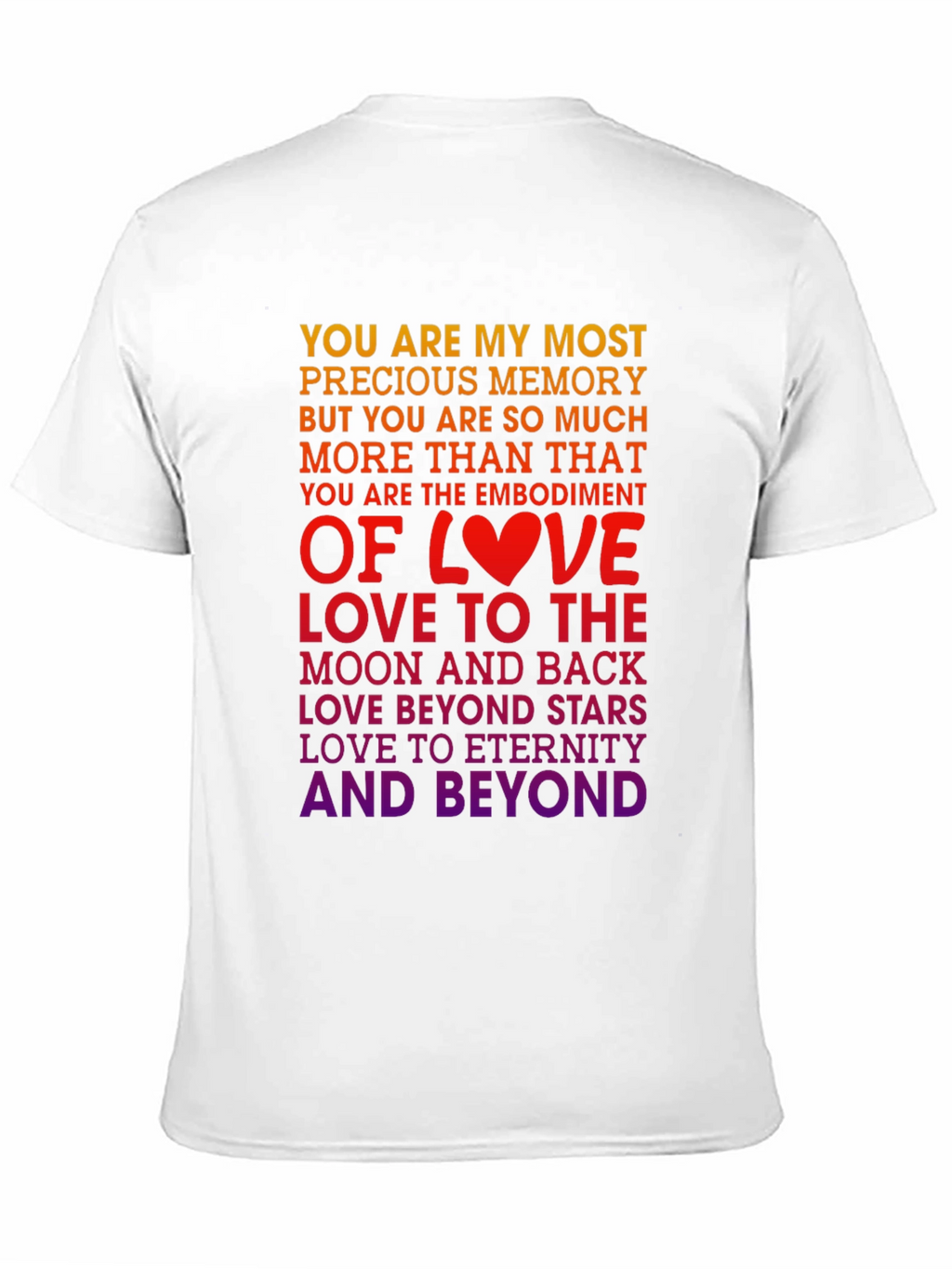 Love Embodiment Graphic Tee - Heart Design