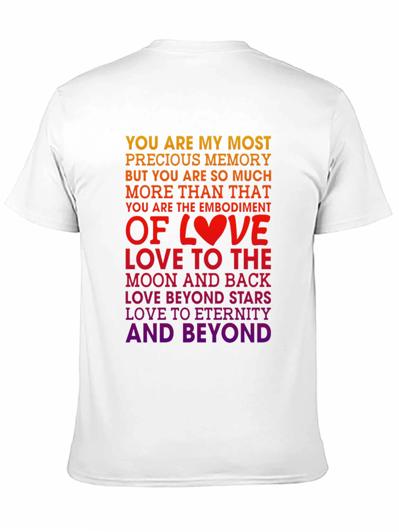 Love Embodiment Graphic Tee - Heart Design