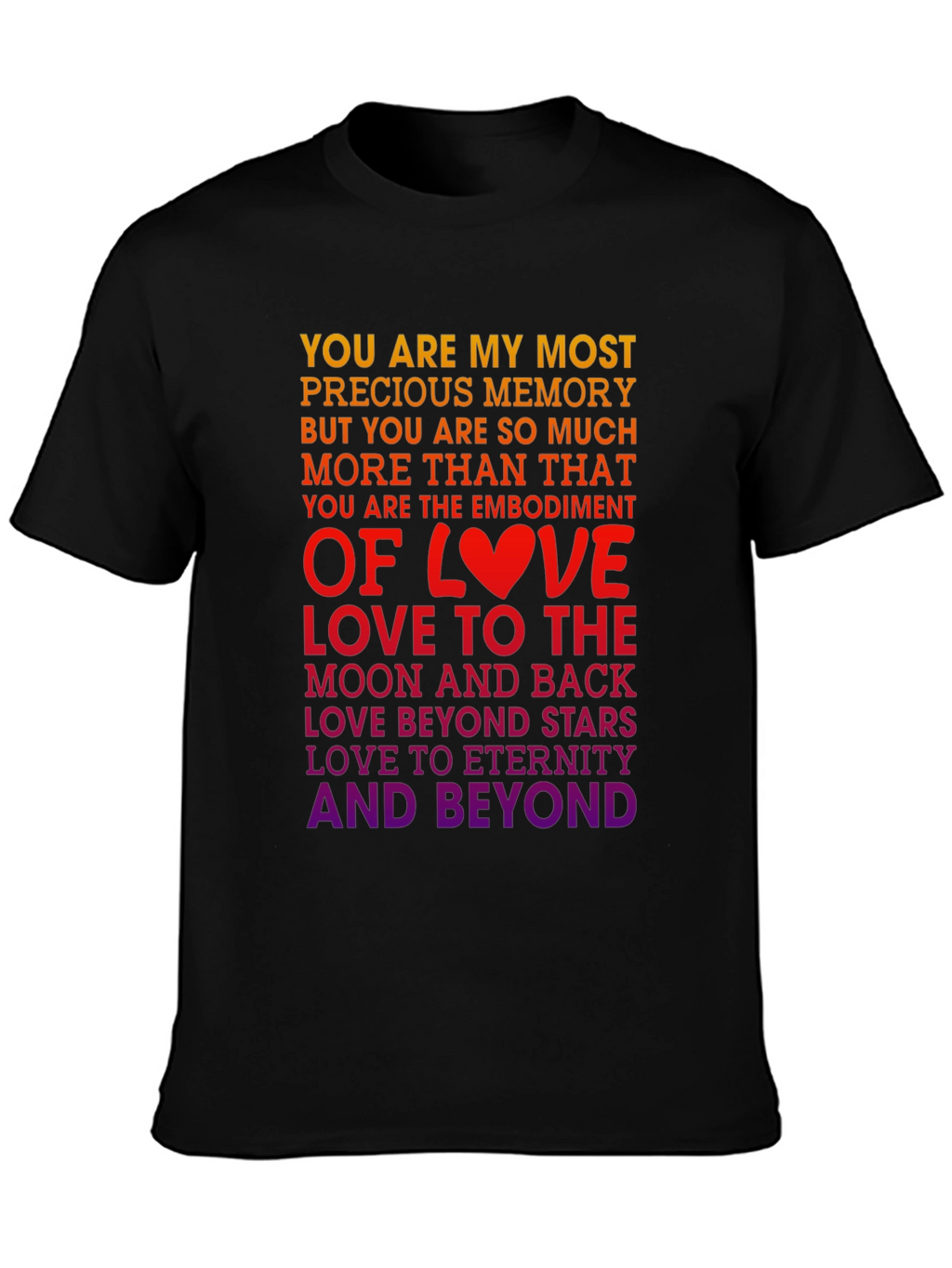 Love Embodiment Graphic Tee - Heart Design