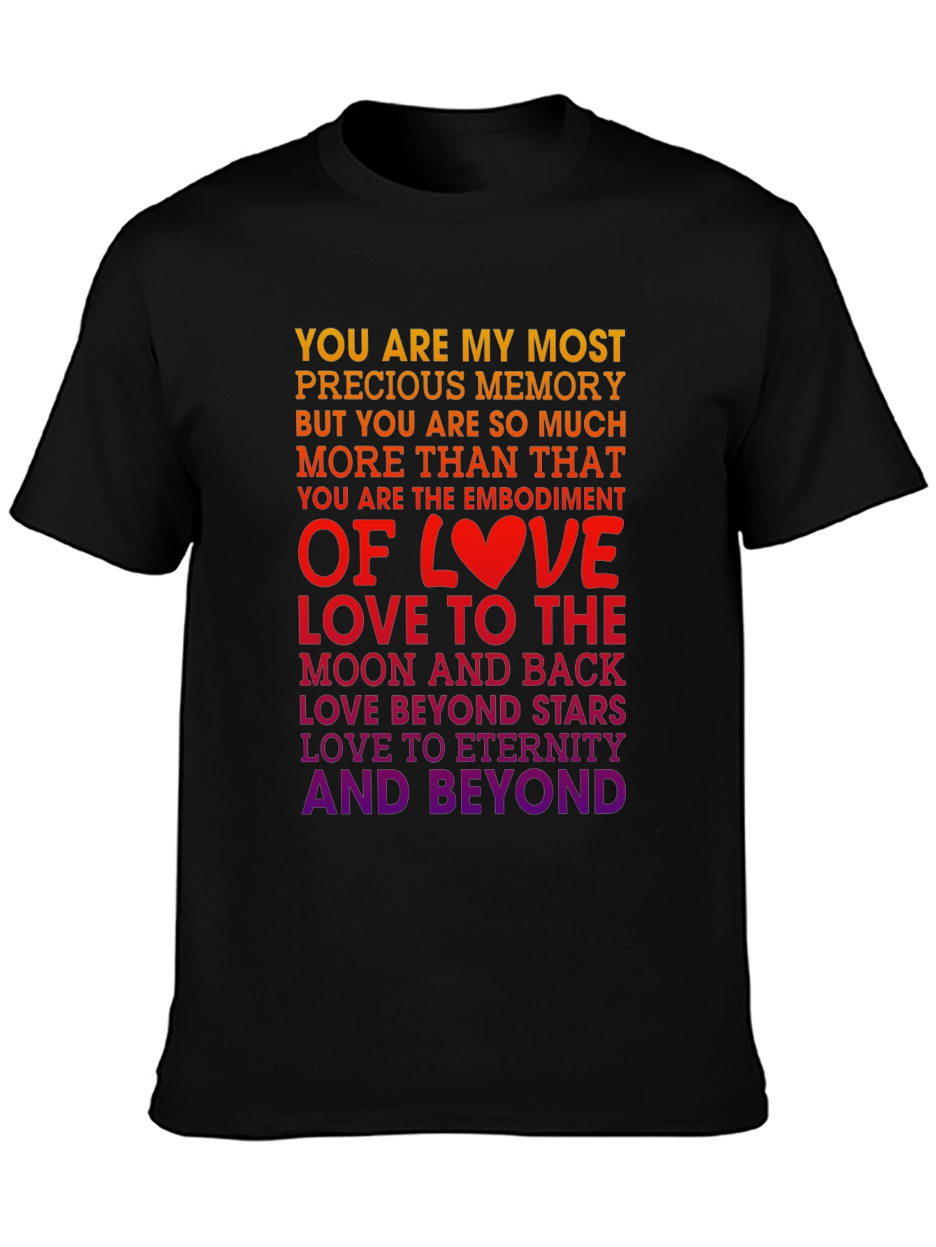 Love Embodiment Graphic Tee - Heart Design