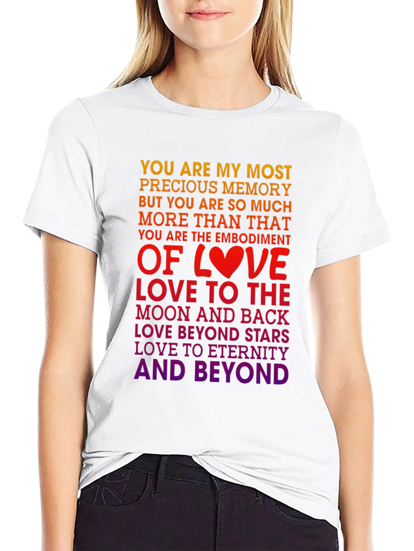 Love Embodiment Graphic Tee - Heart Design