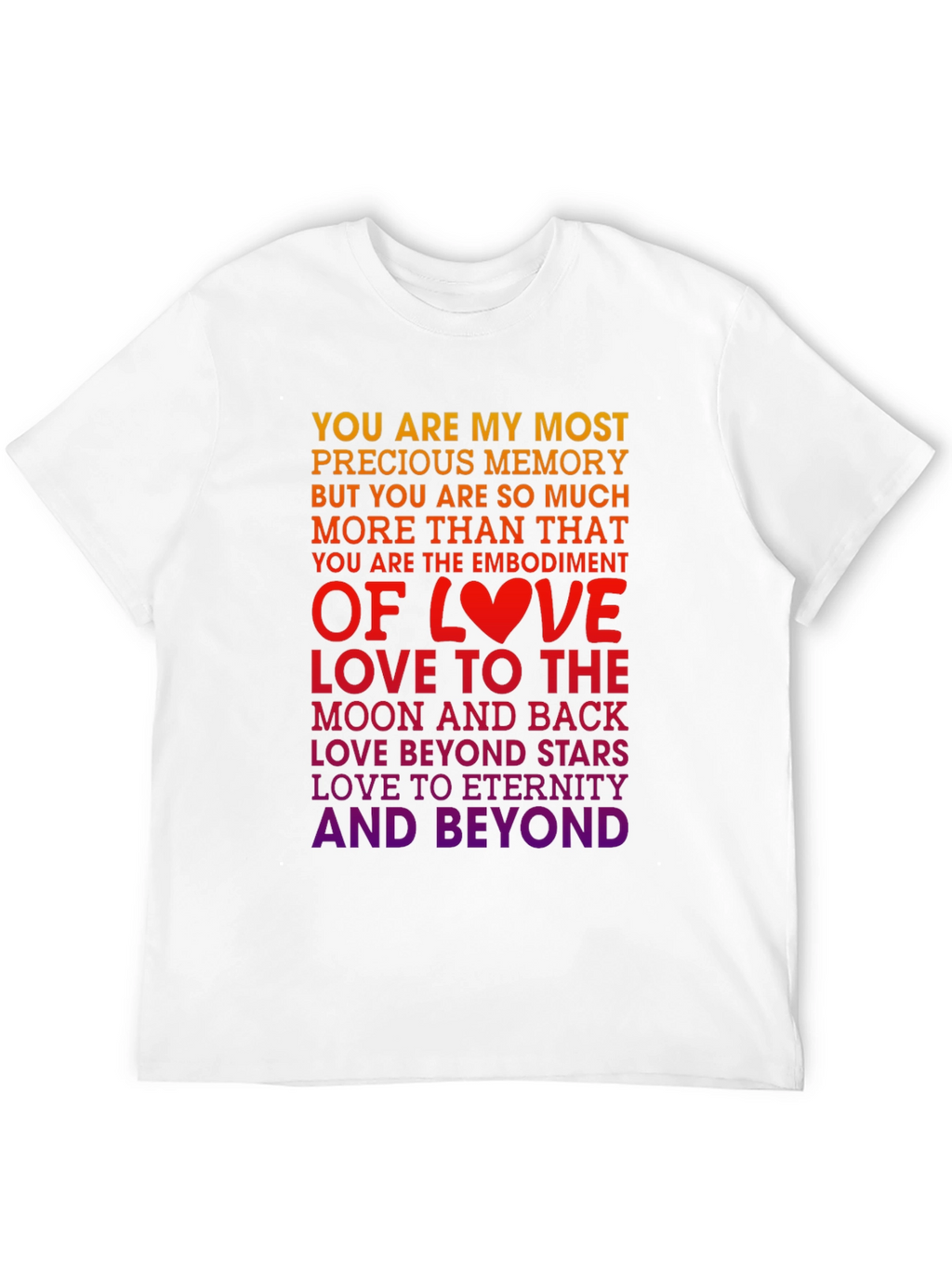 Love Embodiment Graphic Tee - Heart Design