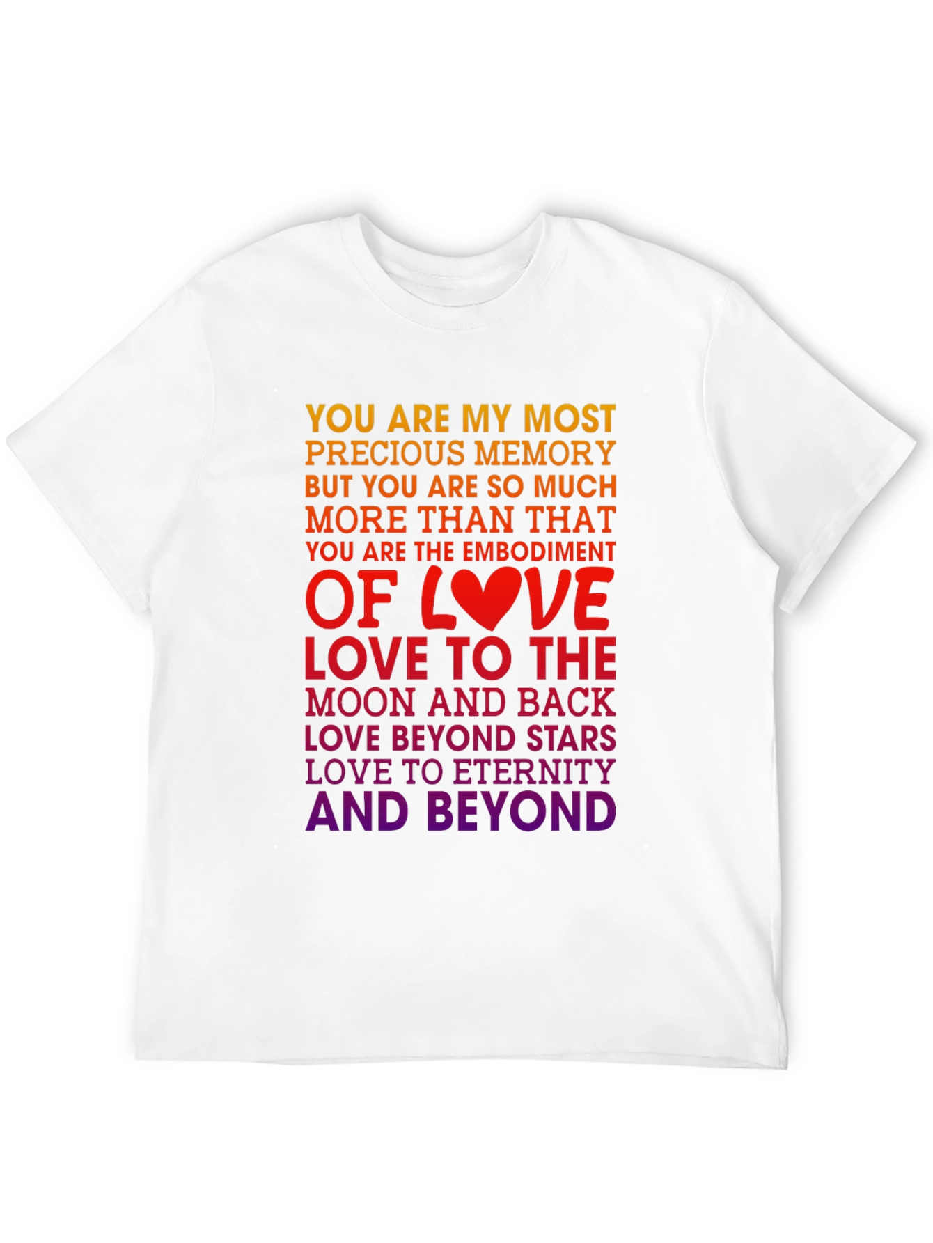 Love Embodiment Graphic Tee - Heart Design