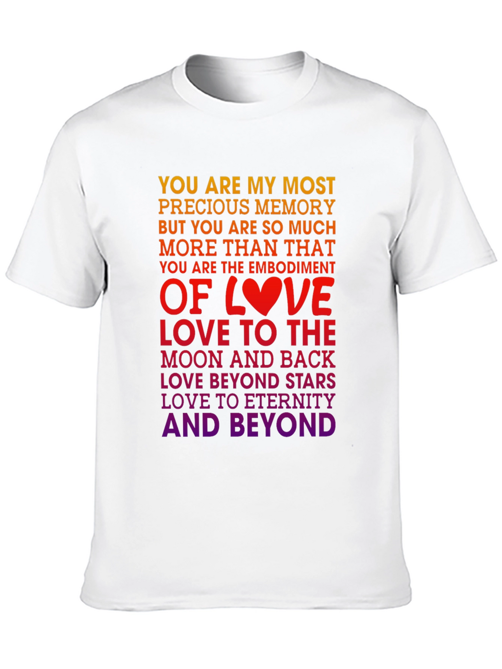 Love Embodiment Graphic Tee - Heart Design