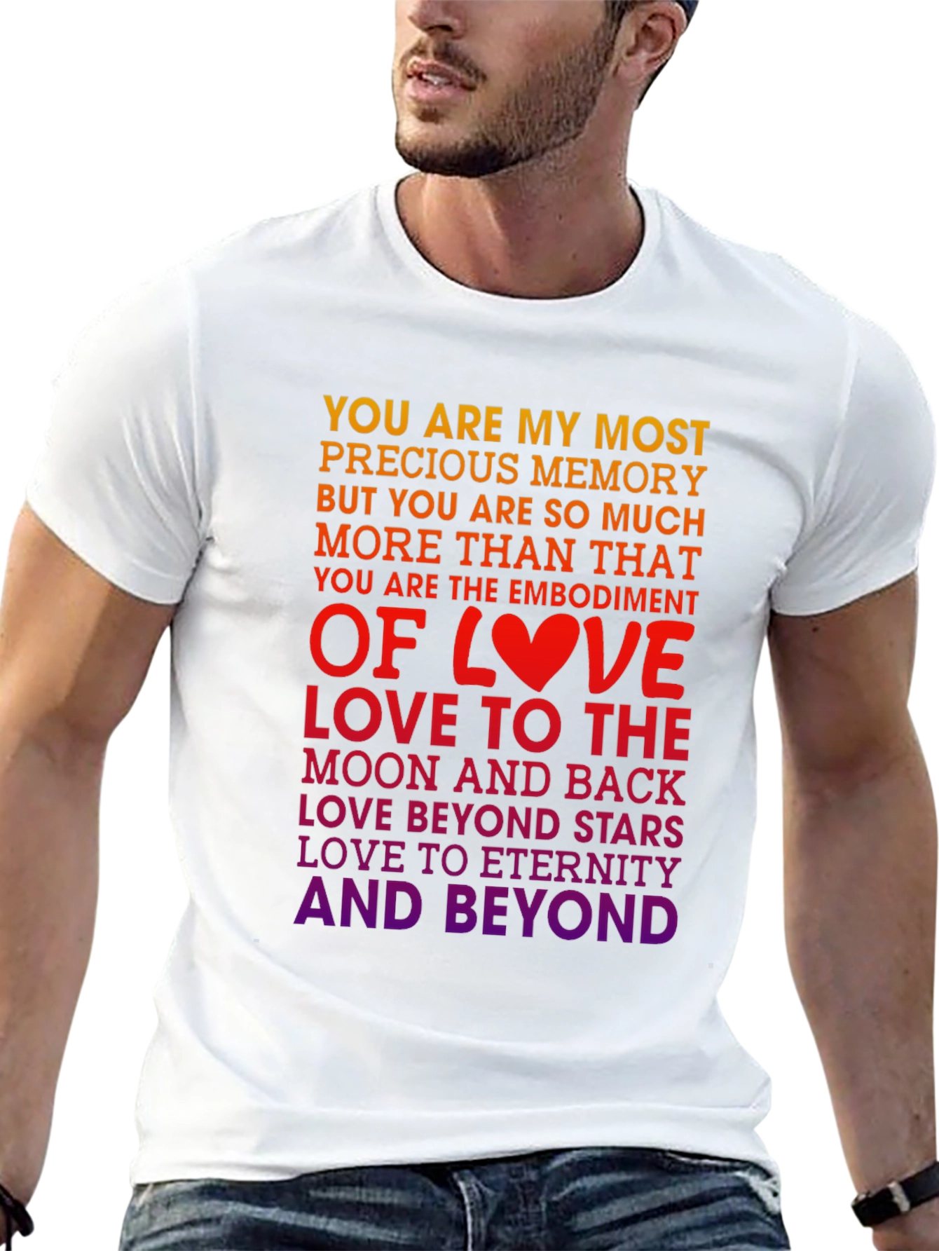 Love Embodiment Graphic Tee - Heart Design
