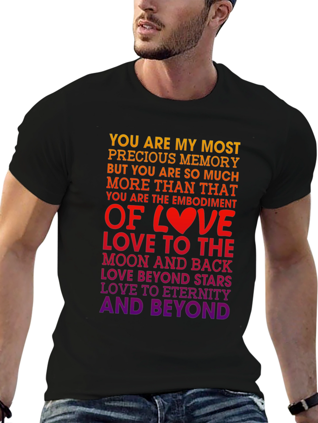 Love Embodiment Graphic Tee - Heart Design