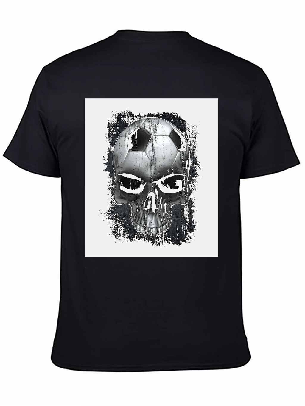 Soccer Skull Graphic T-Shirt