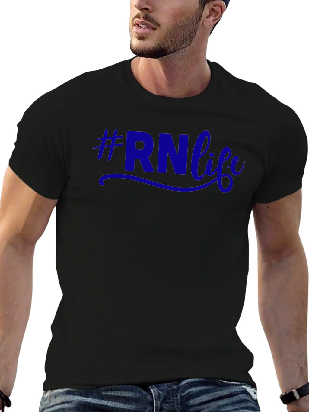 RN Life Graphic Tee - Nurse Pride T-Shirt