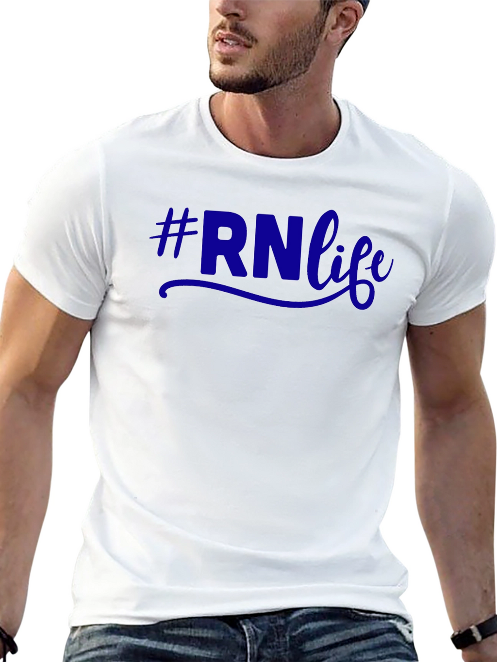 RN Life Graphic Tee - Nurse Pride T-Shirt
