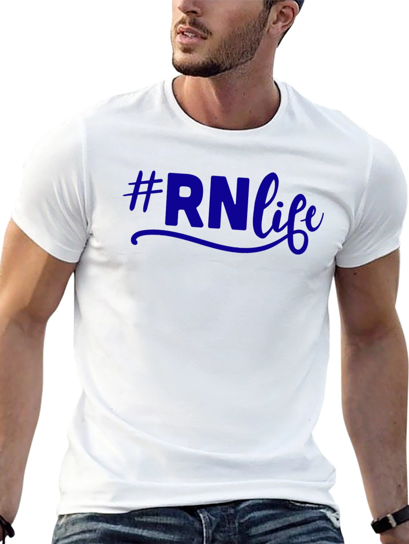RN Life Graphic Tee - Nurse Pride T-Shirt