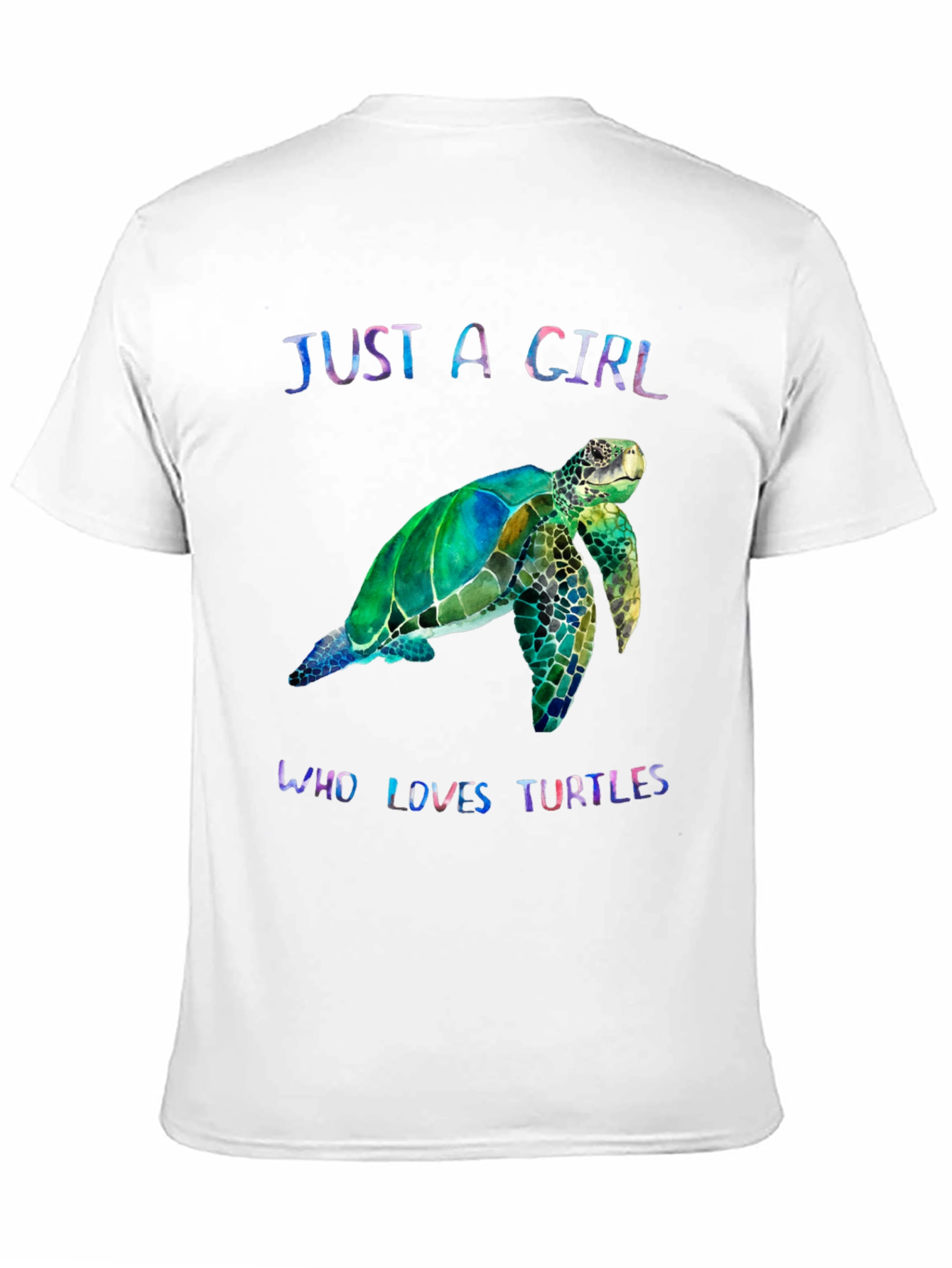 Just A Girl Who Loves Turtles T-Shirt
