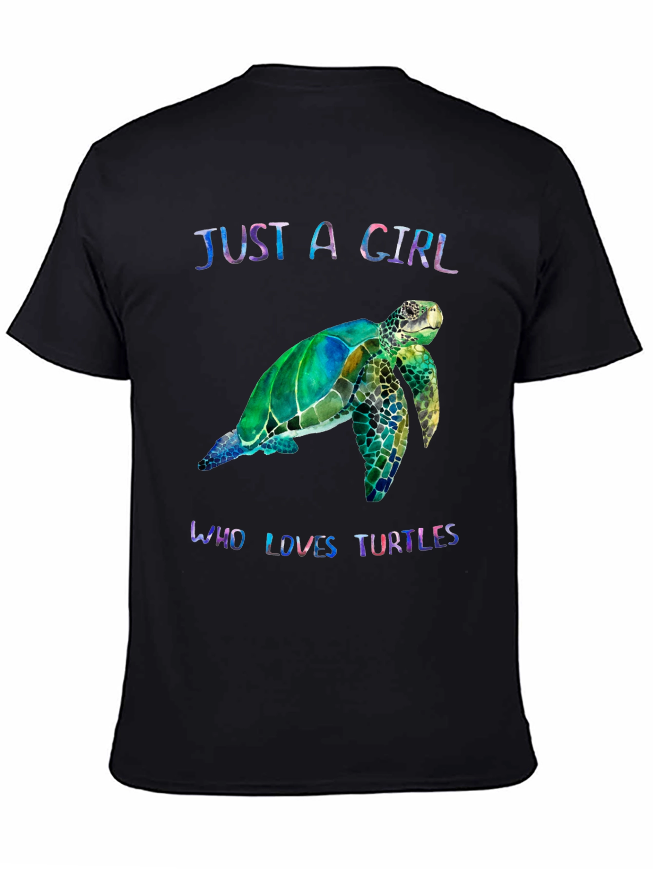 Just A Girl Who Loves Turtles T-Shirt