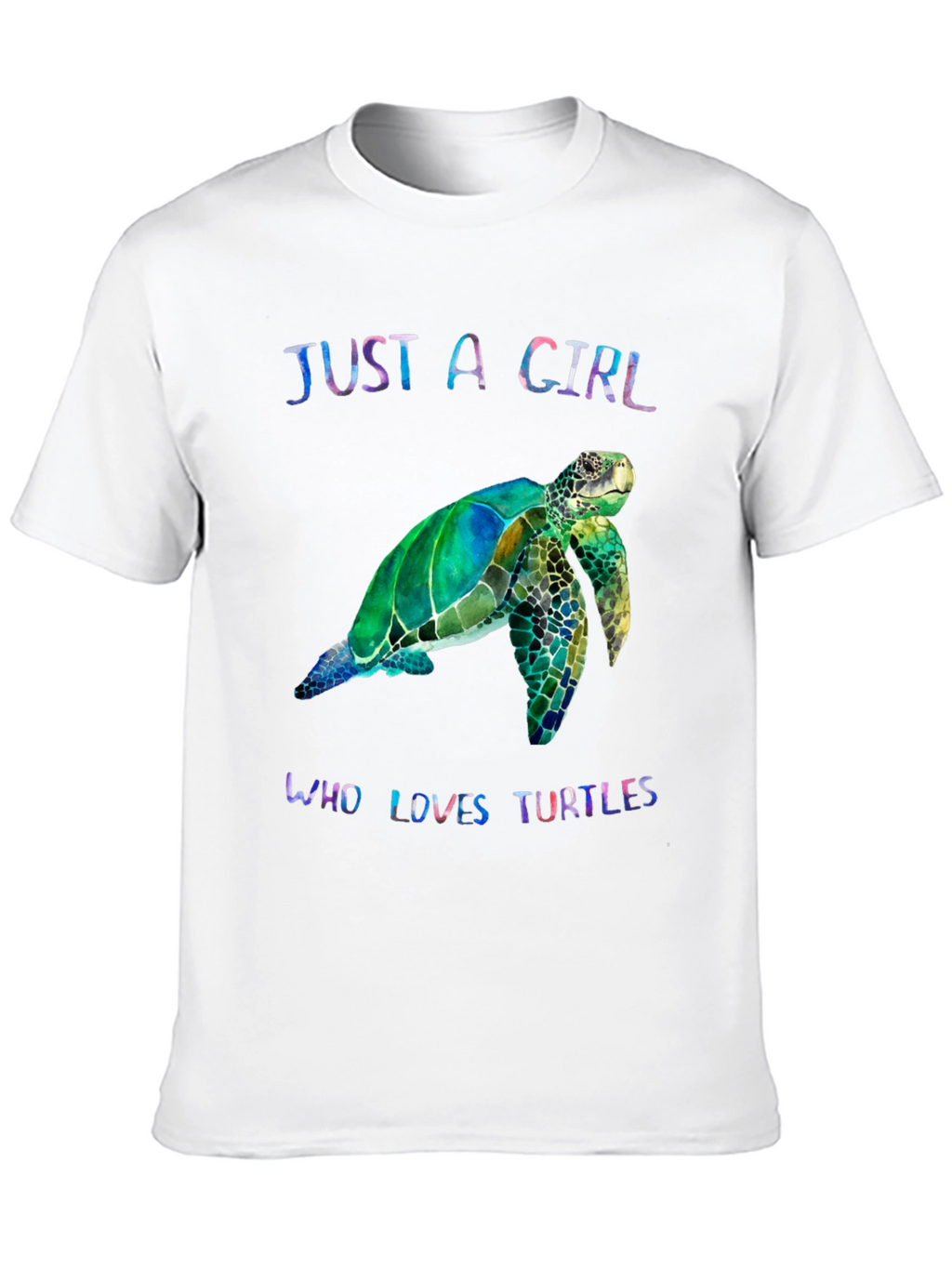 Just A Girl Who Loves Turtles T-Shirt
