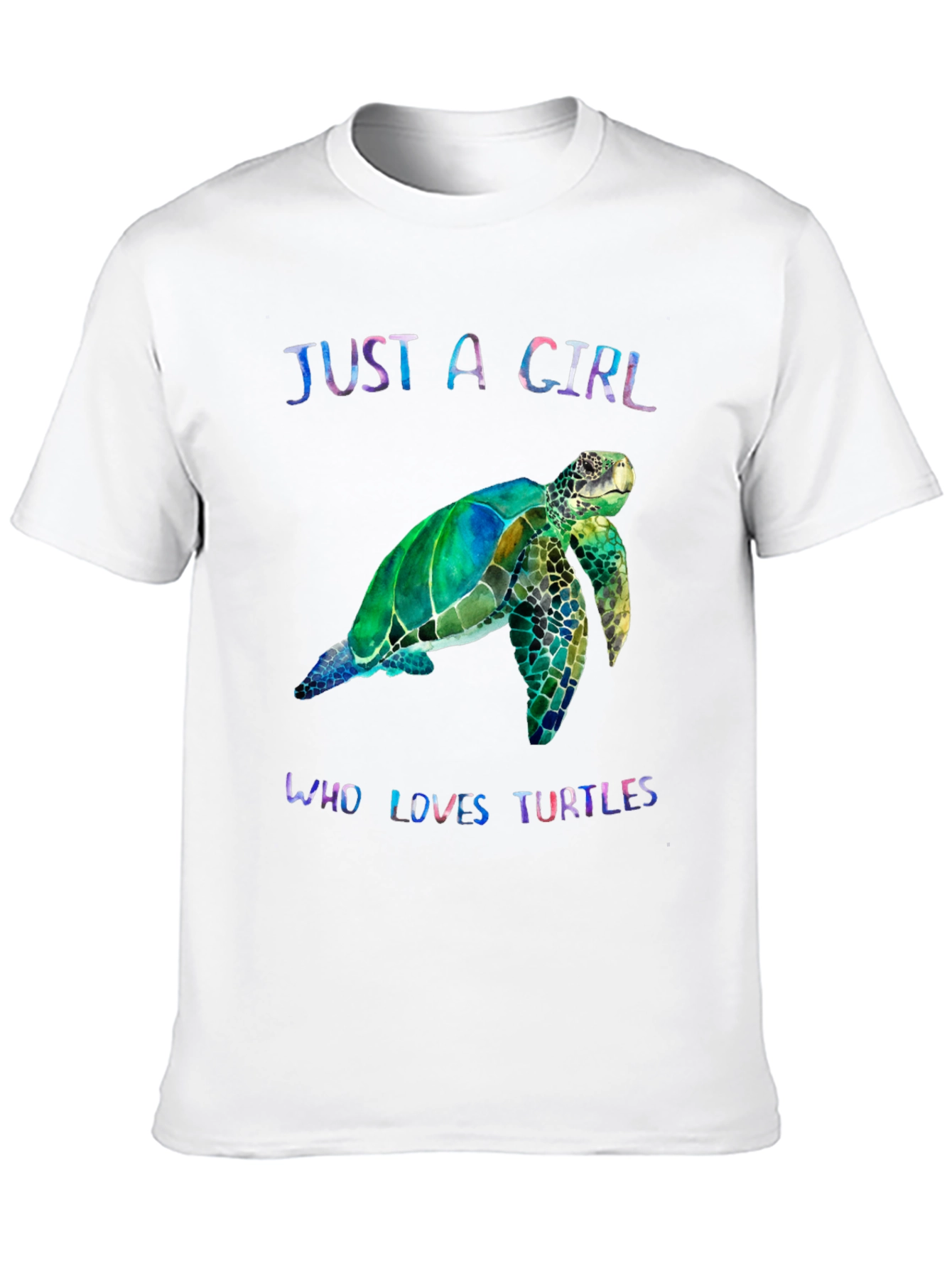Just A Girl Who Loves Turtles T-Shirt