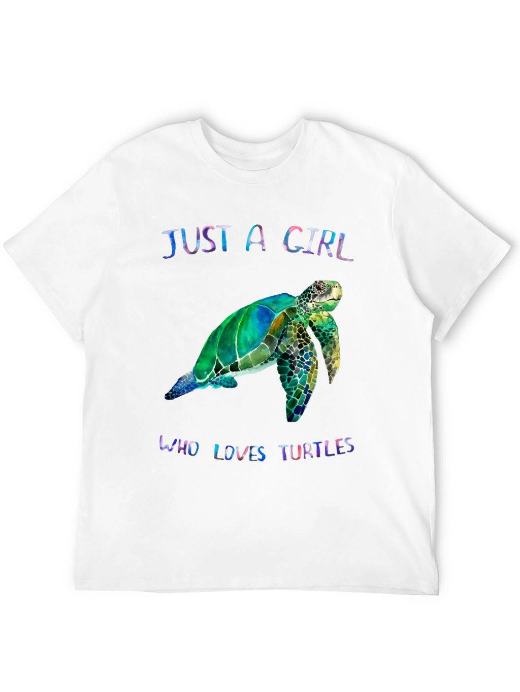 Just A Girl Who Loves Turtles T-Shirt