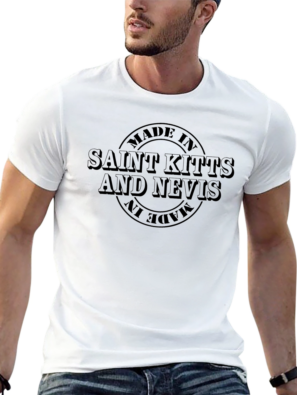 Saint Kitts and Nevis Made In T-Shirt